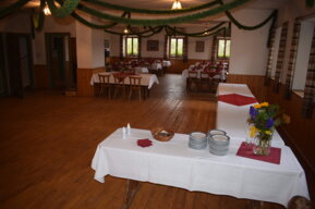 Saal im Gasthaus Geiger